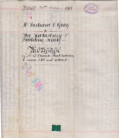 Click to enlarge 1906 Mortgage