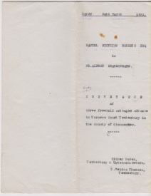 Click to enlarge 1921 Conveyance