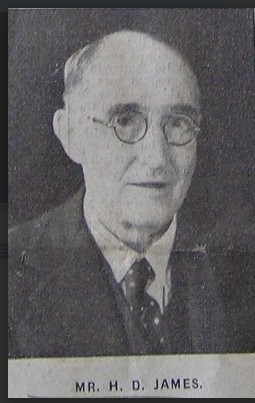 H.D. James in 1933