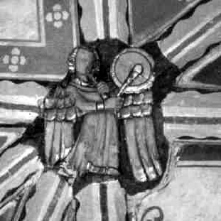 Medieval Roof Boss<br>Tewkesbury Abbey 
