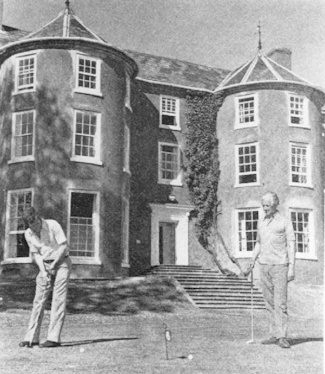 Tewkesbury Park in 1979 – after it had<br>been converted from a private<br>home into a golf club. (Reg Ross)